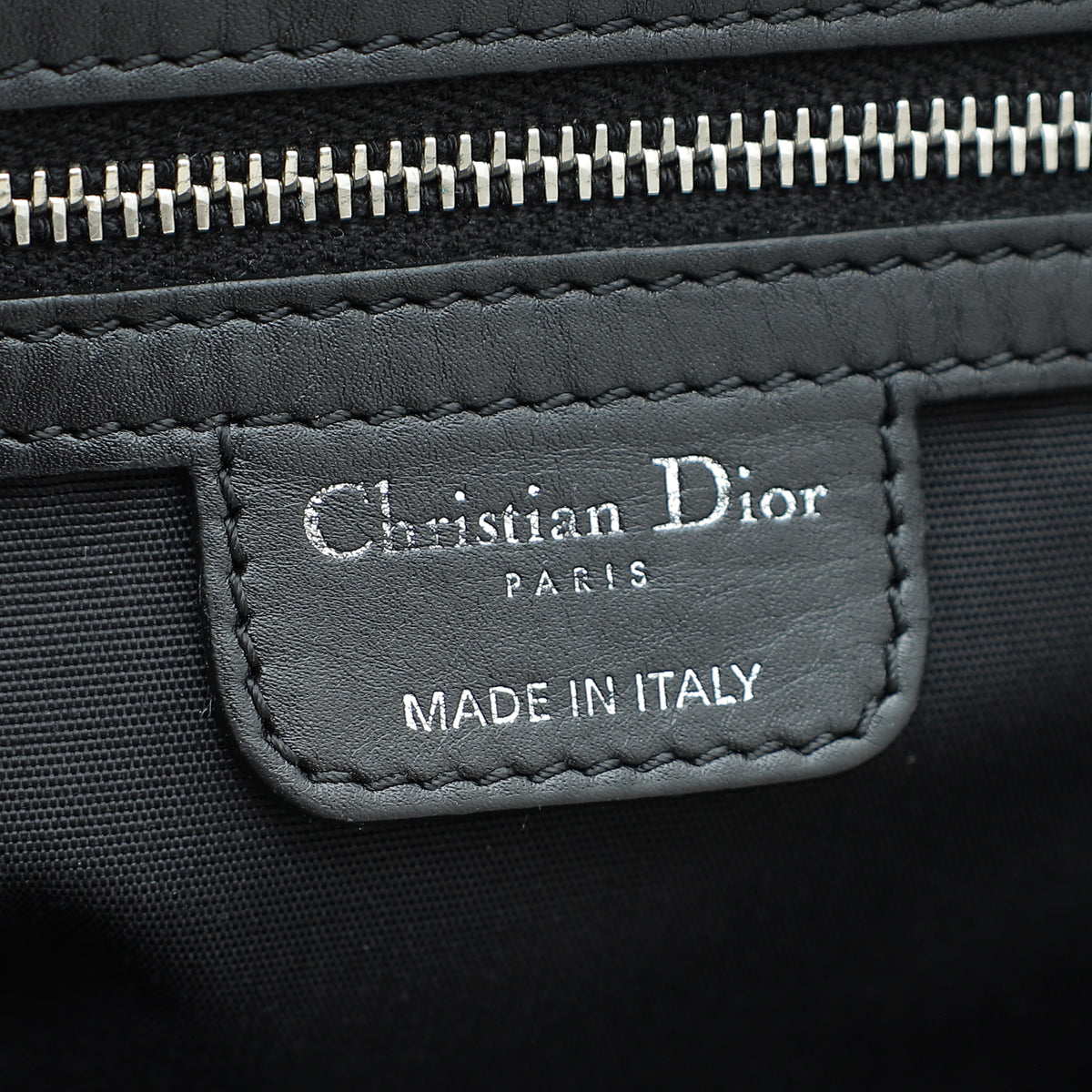 Christian Dior Black Panarea Medium Tote Bag