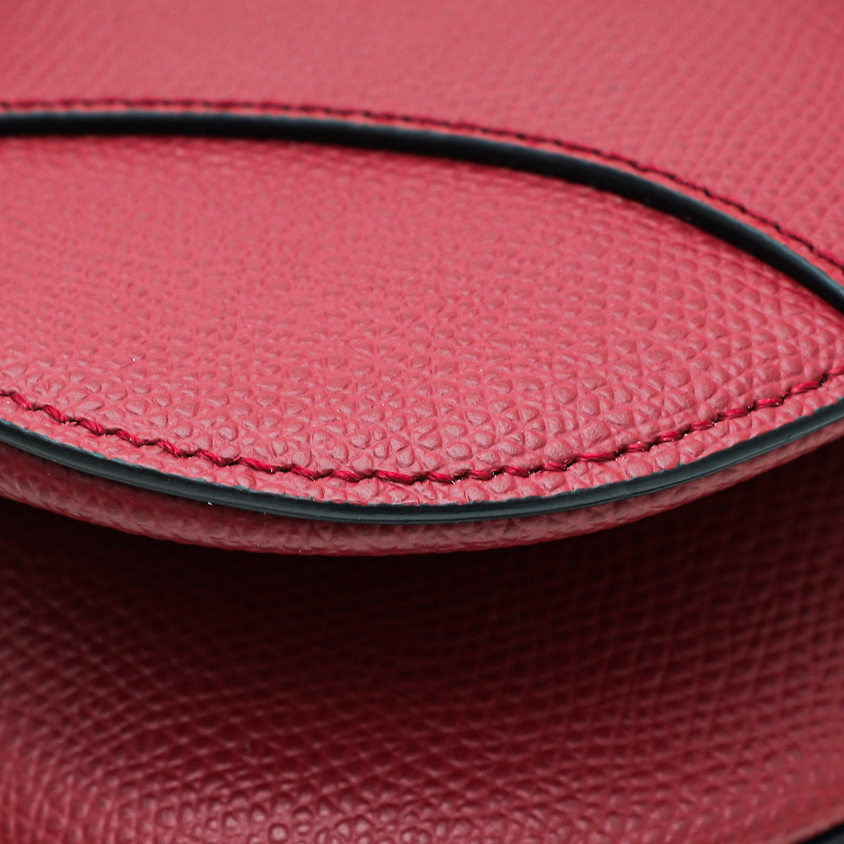 Christian Dior Red Mini Saddle Bag