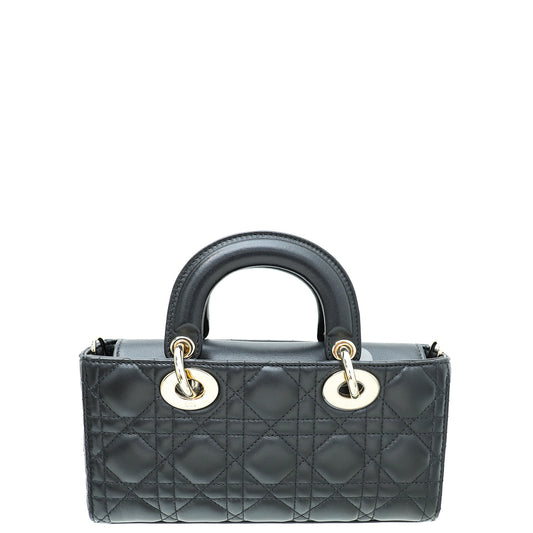 Christian Dior Black Lady D-Joy Small Bag