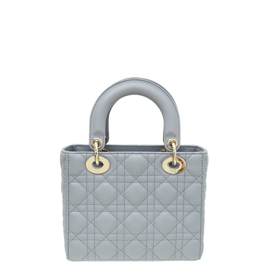 Christian Dior Grey Lady Dior My ABCDior Small Bag