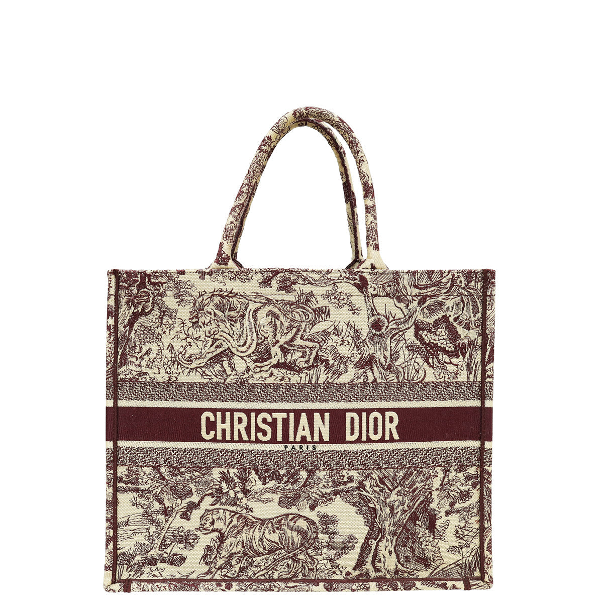 Christian Dior Dioriviera Toile De Jouy Book Tote Large Bag