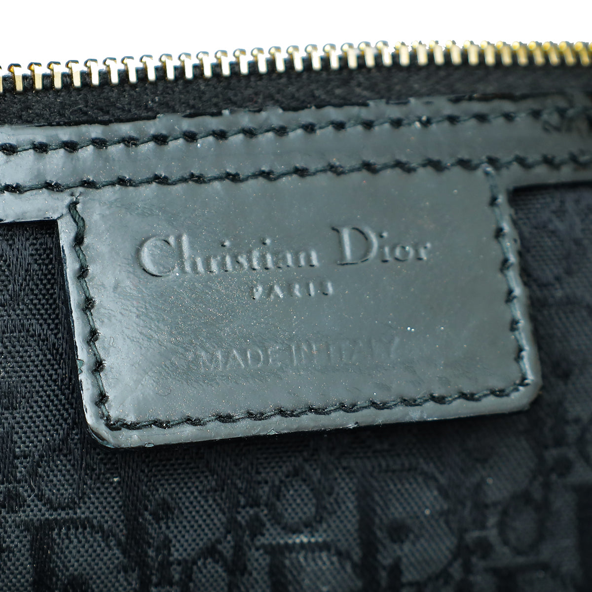 Christian Dior Black Lady Dior Large Bag