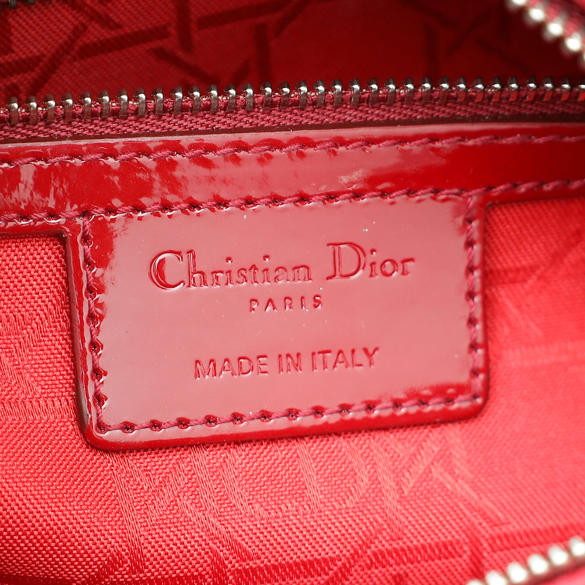 Christian Dior Cherry Lady Dior Medium Bag