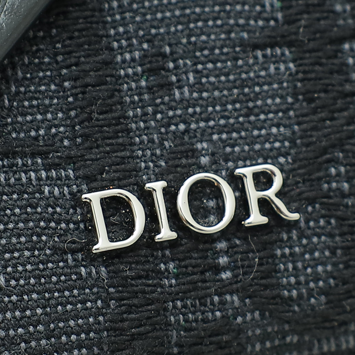 Christian Dior Black Oblique Saddle double Crossbody Wallet