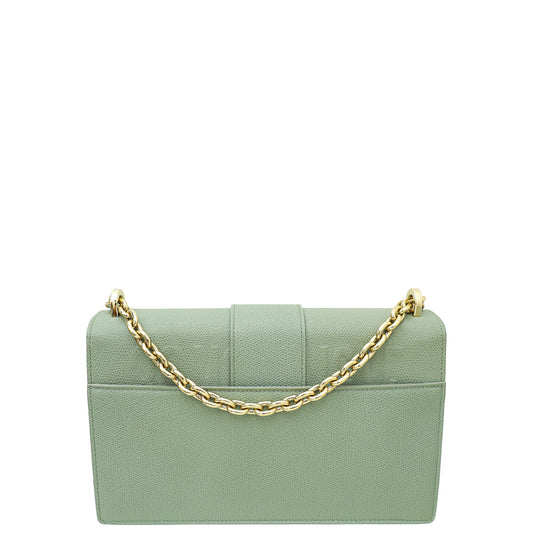 Christian Dior Grey 30 Montaigne Chain Shoulder Bag