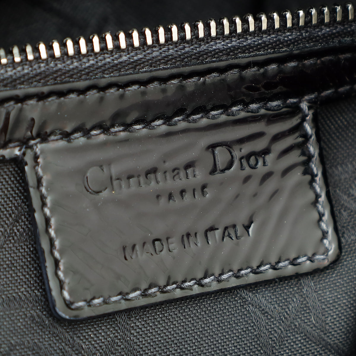 Christian Dior Black Lady Dior Medium Bag