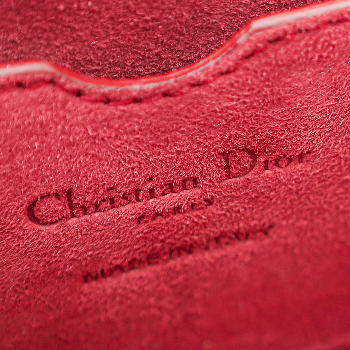 Christian Dior Burgundy Dioraddict Lockbox Bag