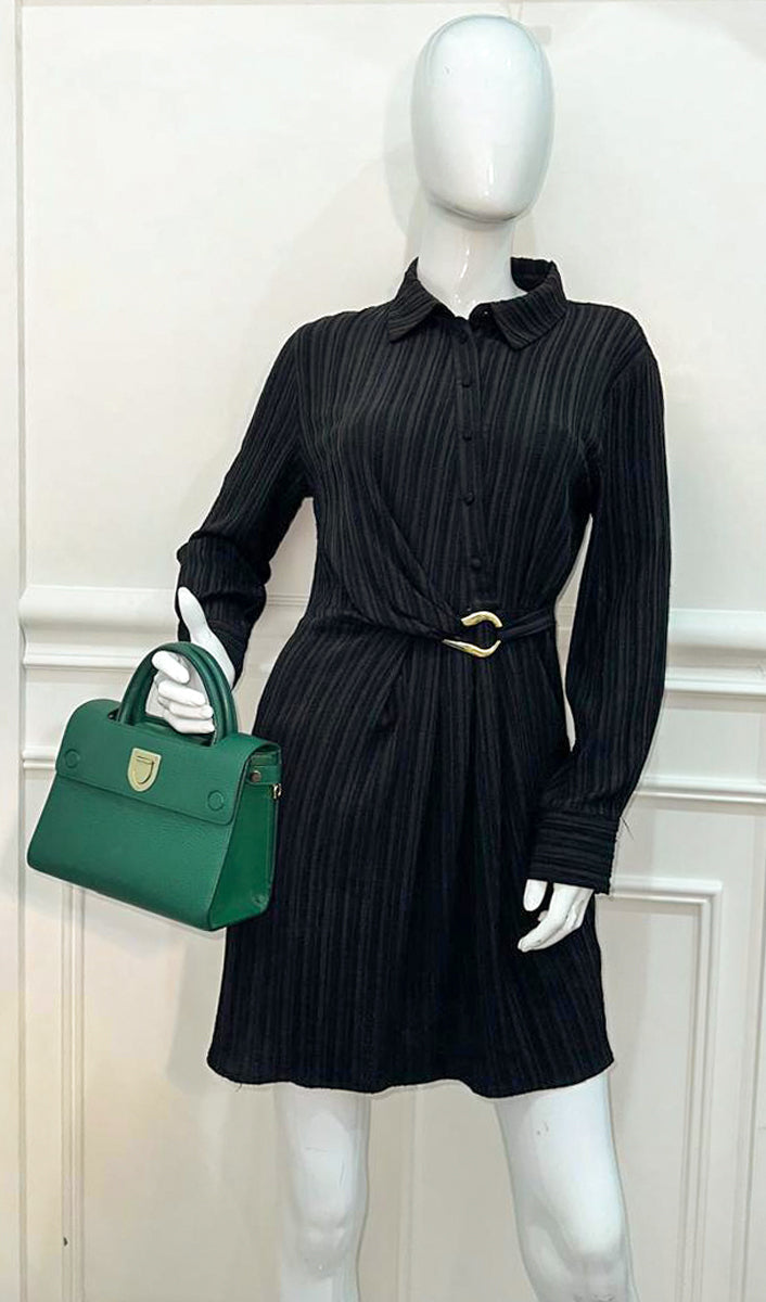 Christian Dior Green Diorever Mini Top Handle Bag