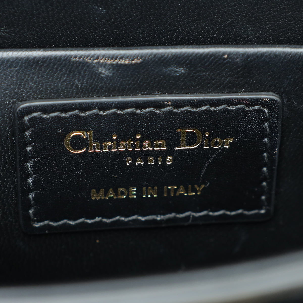 Christian Dior Black 30 Montaigne Box Shoulder Bag