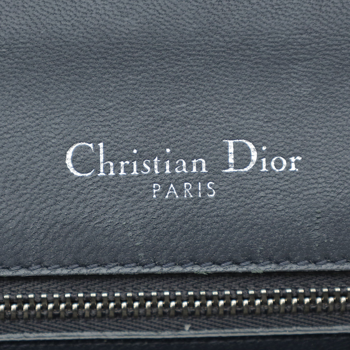 Christian Dior Silver Diorama Micro Cannage Medium Bag