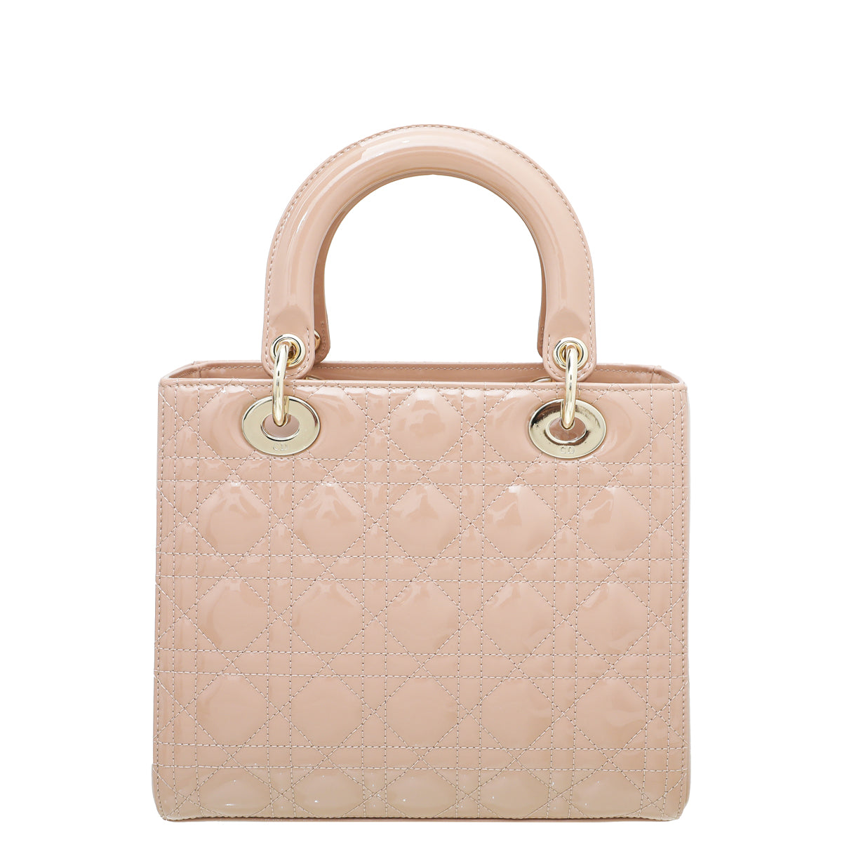 Christian Dior Rose Des Vents Lady Dior Bag