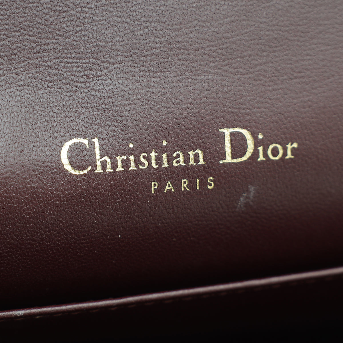 Christian Dior Amaranthe Lady Dior Chain Pouch