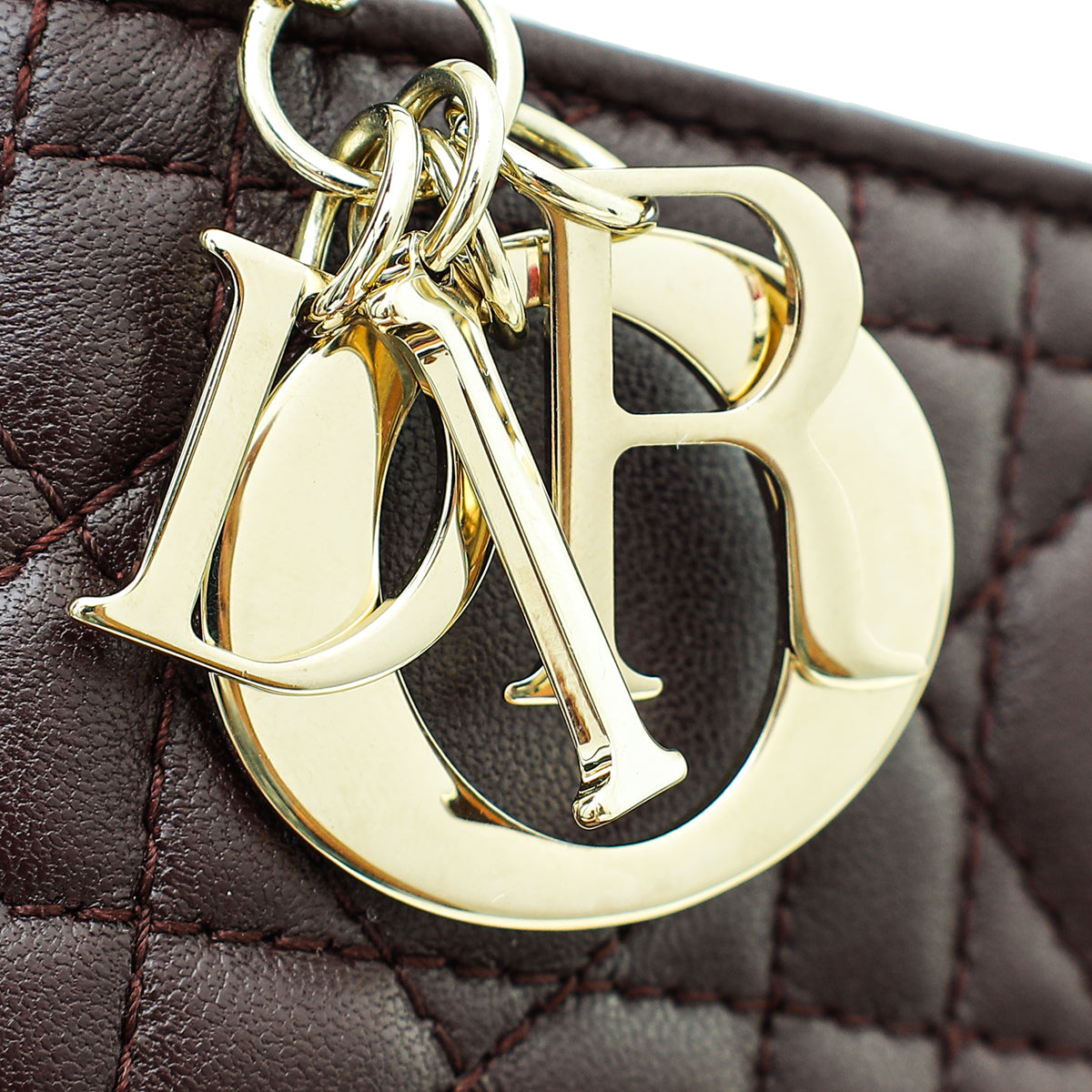 Christian Dior Amaranthe Lady Dior Chain Pouch