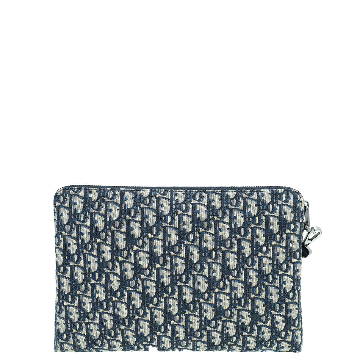 Christian Dior Navy Blue Oblique Pouch