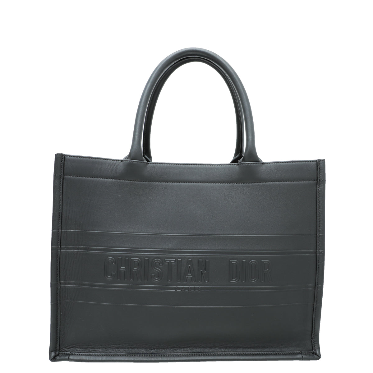 Christian Dior Black Book Tote Medium Bag