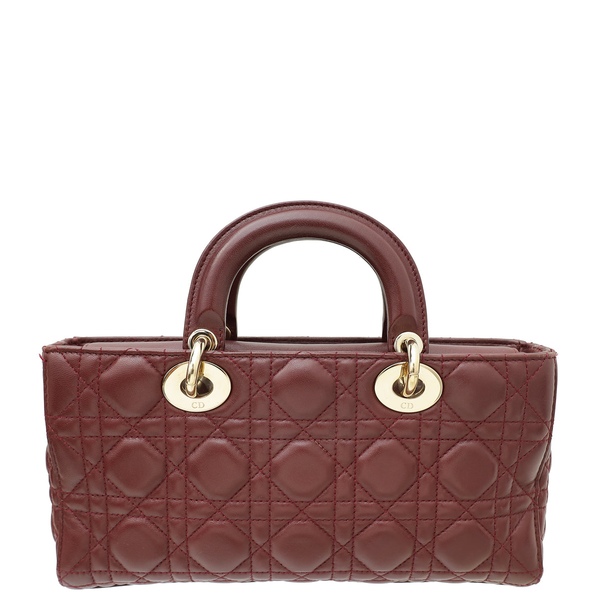 Christian Dior Burgundy Runway Medium Bag