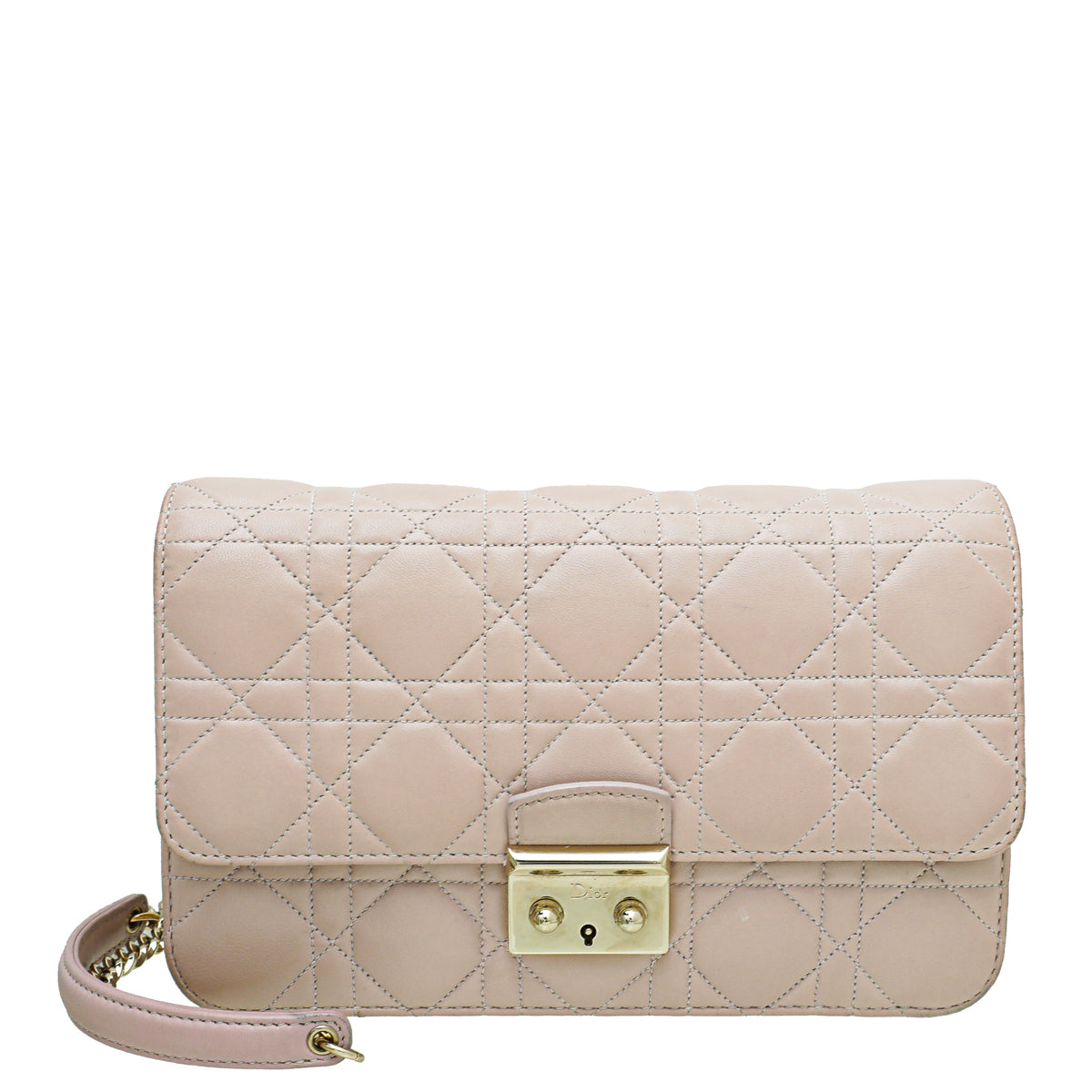 Christian Dior Light Pink Miss Dior Promenade Chain Pouch