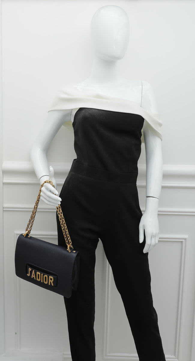 Christian Dior Navy J'Adior Flap Chain Bag