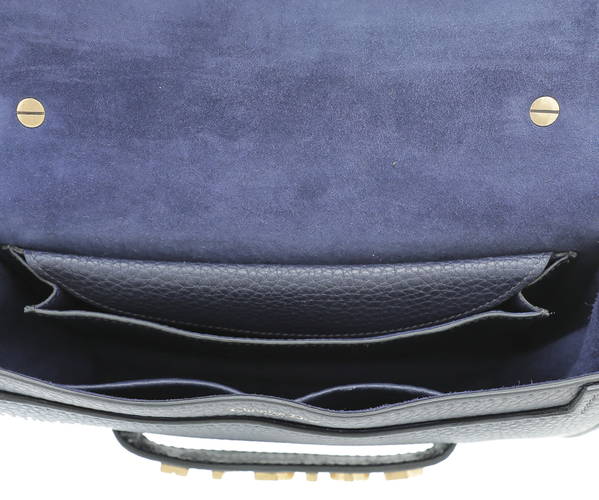 Christian Dior Navy J'Adior Flap Chain Bag