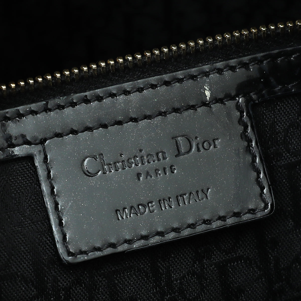 Christian Dior Black Lady Dior Large Bag