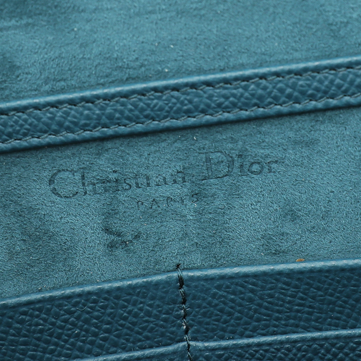 Christian Dior Turquoise 2-in-1 30 Montaigne Pouch