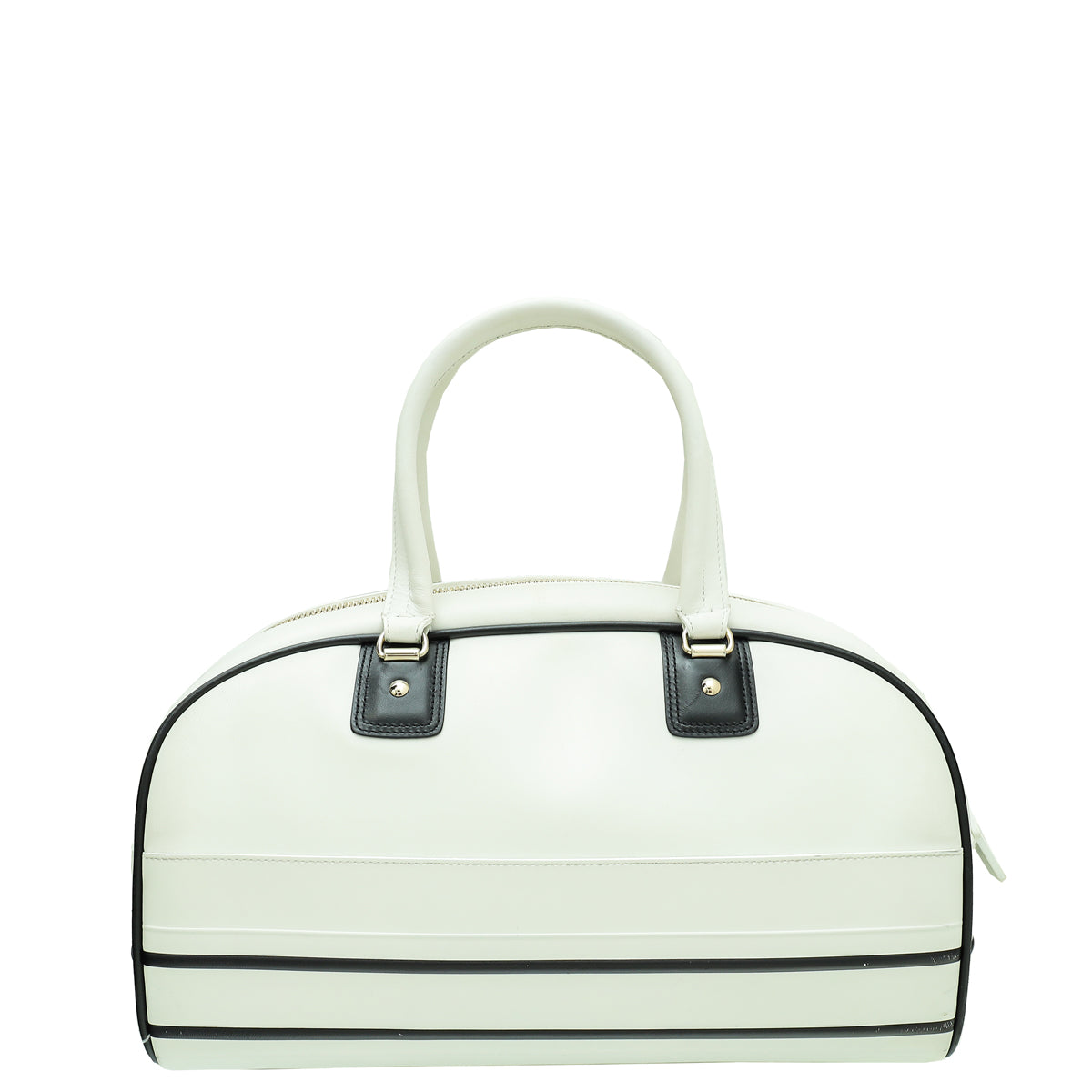 Christian Dior Bicolor Vibe Zip Bowling Medium Bag