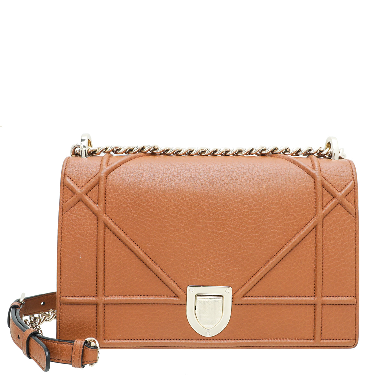 Christian Dior Brown Diorama Medium Bag