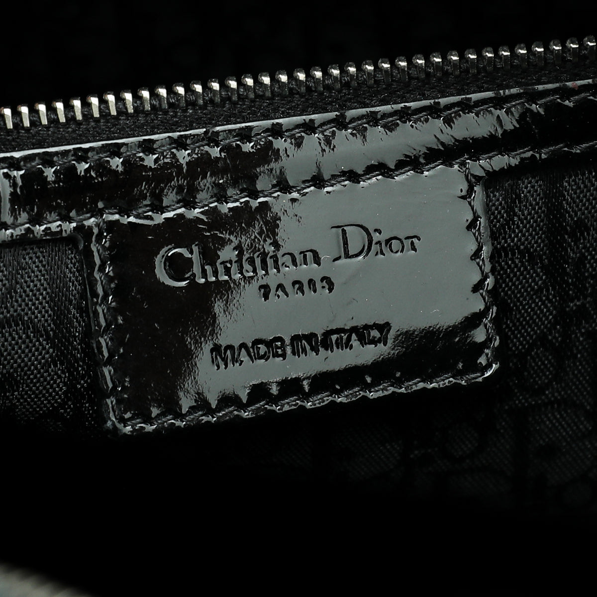 Christian Dior Black Lady Dior Large Bag