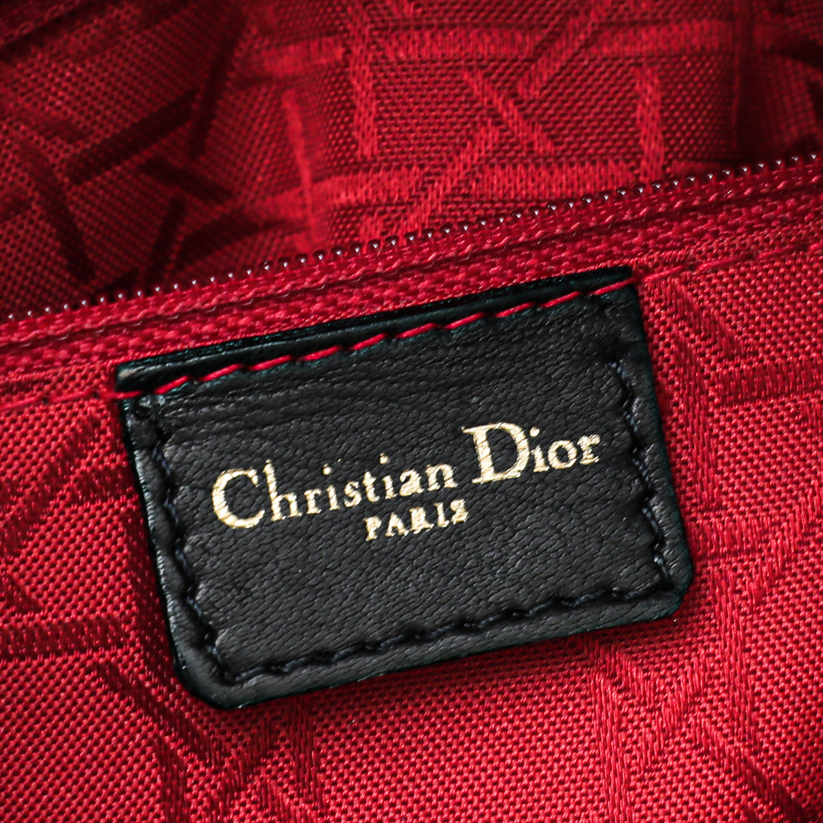 Christian Dior Black Lady Dior Mini Bag