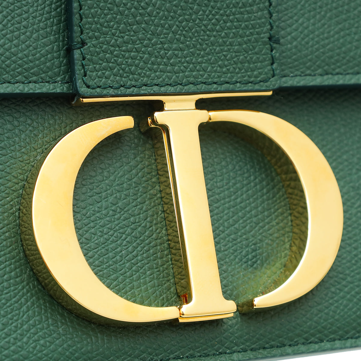 Christian Dior Forest Green Montaigne 30 Chain Shoulder Bag