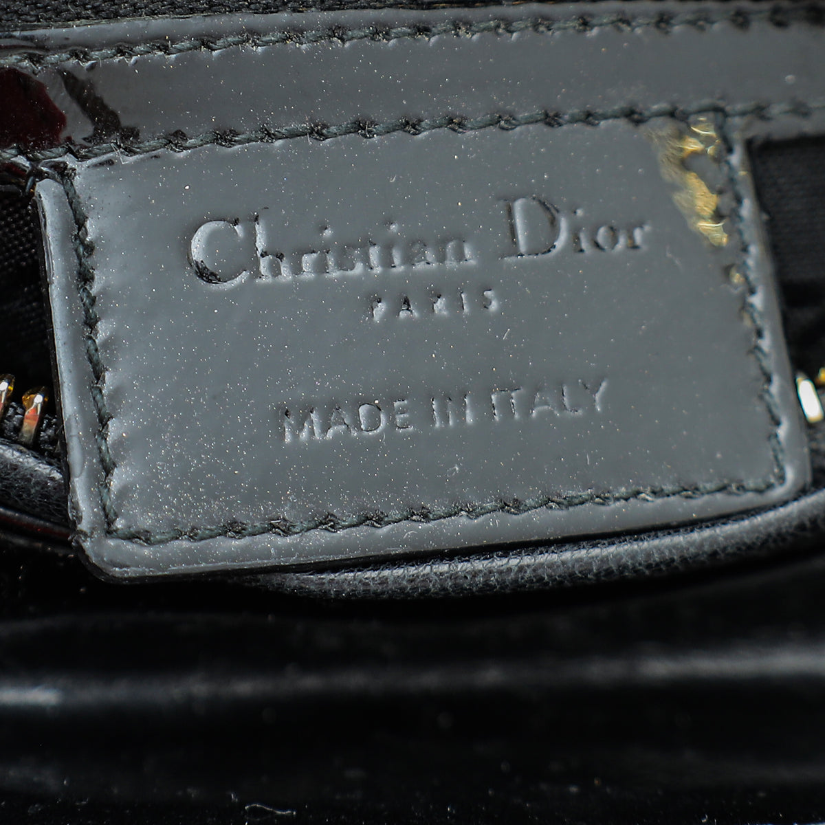 Christian Dior Black Lady Dior Medium Bag