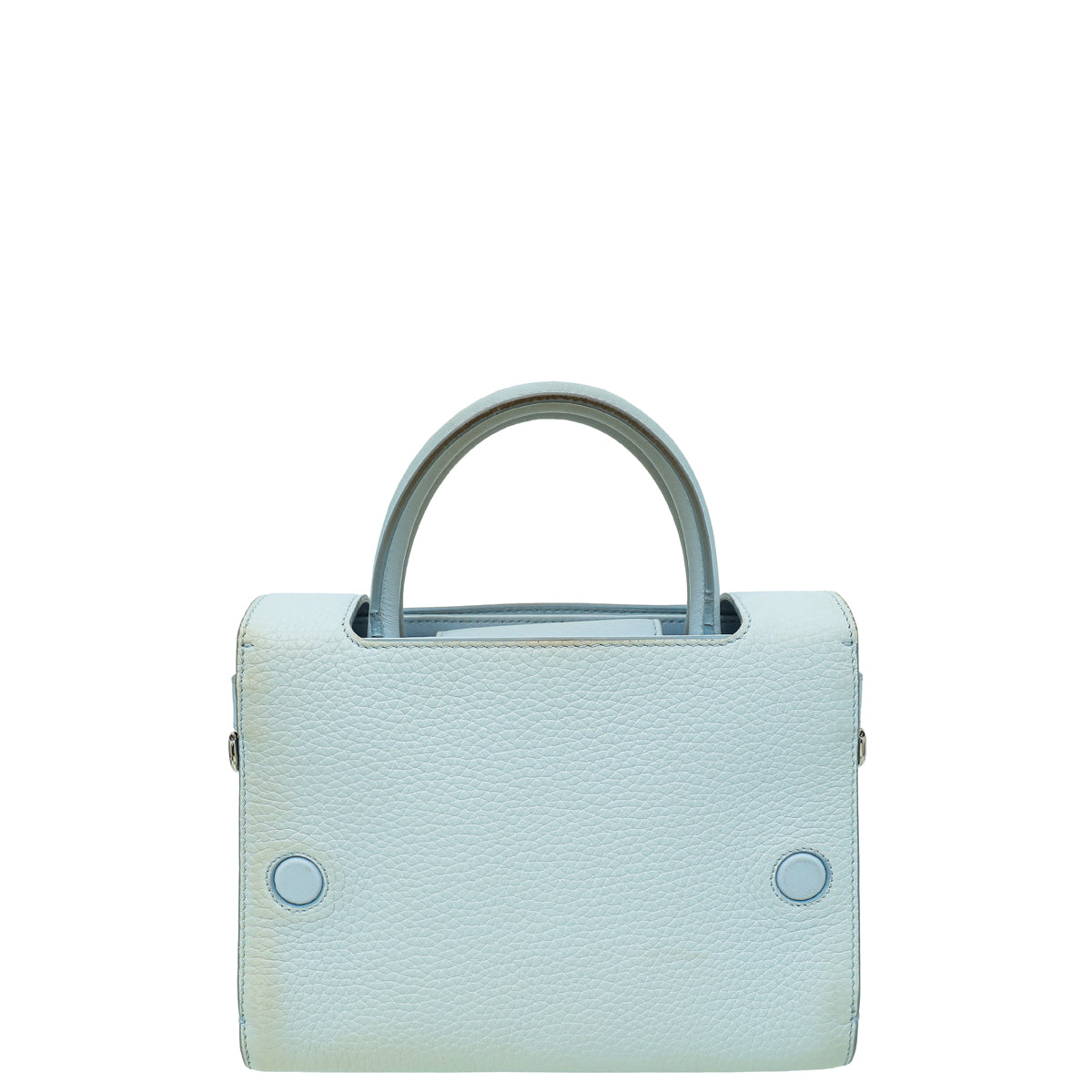 Christian Dior Baby Blue Diorever Mini Top Handle Bag