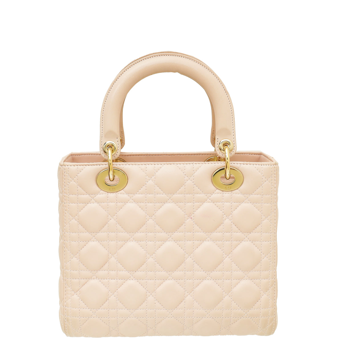 Christian Dior Light Pink Lady Dior Medium Bag