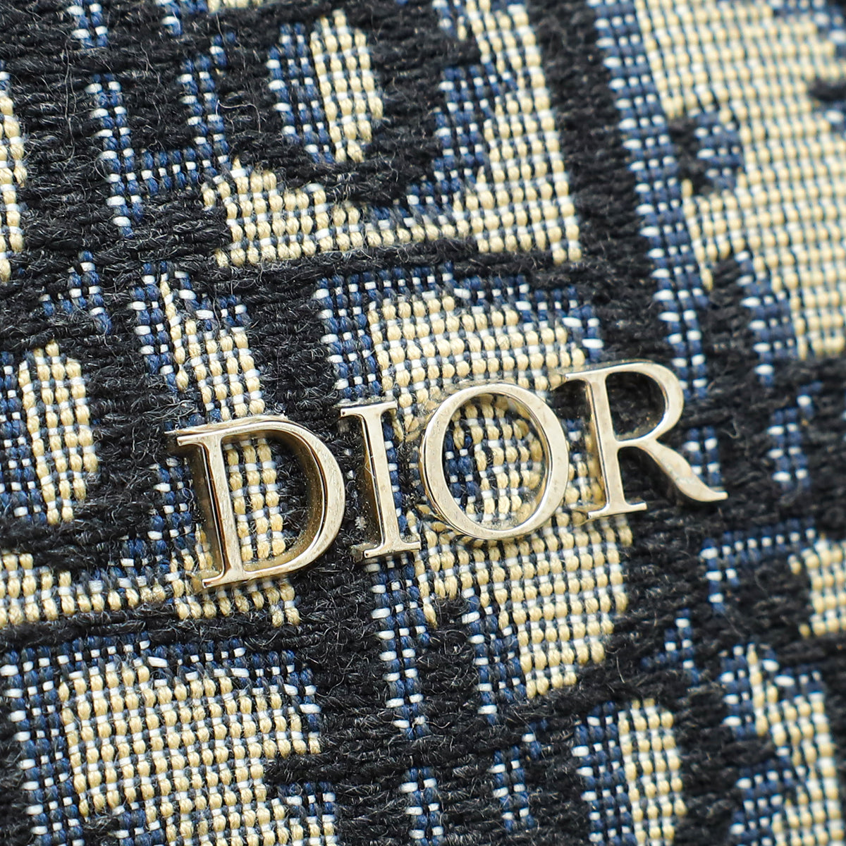 Christian Dior Blue Oblique Canvas Changing Bag