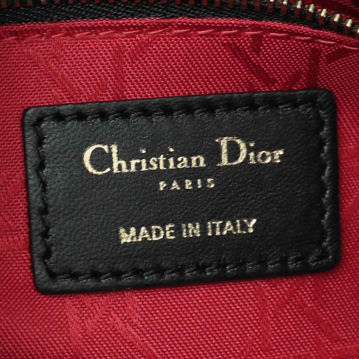 Christian Dior Black Lady Dior My ABCDior Small Bag