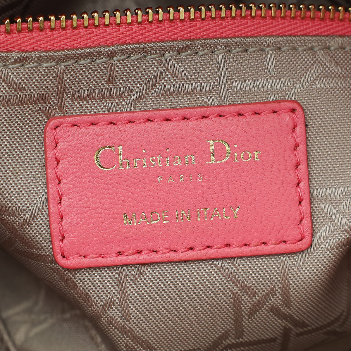 Christian Dior Pink Lady Dior Mini Chain Bag