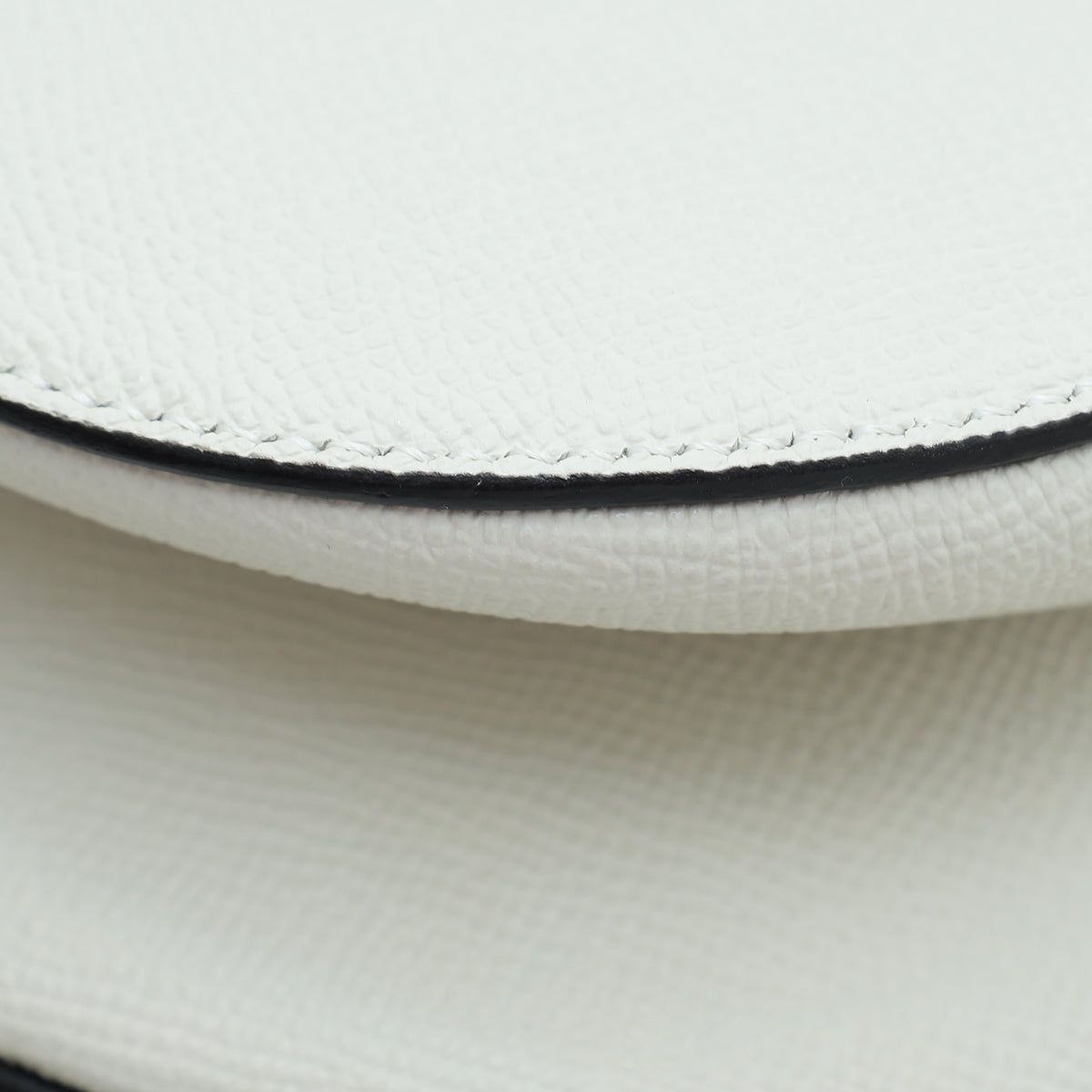 Christian Dior White Saddle Medium Bag