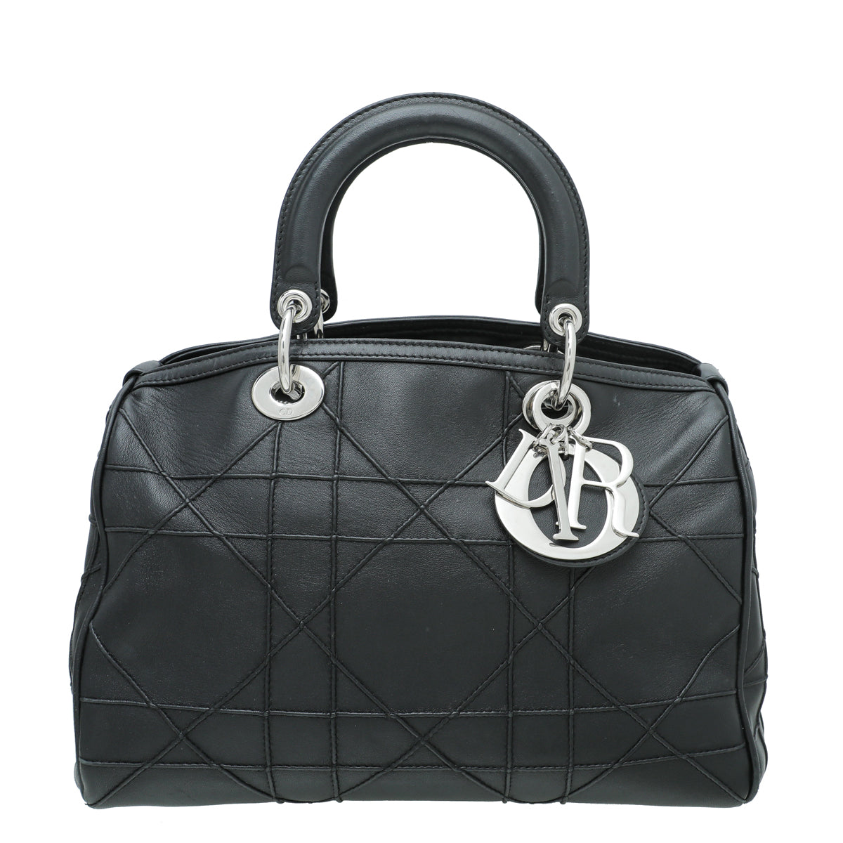 Christian Dior Black Granville Polochon Bag