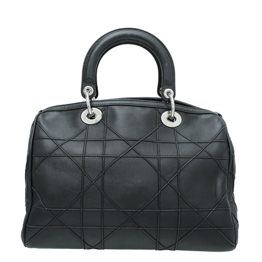 Christian Dior Black Granville Polochon Bag