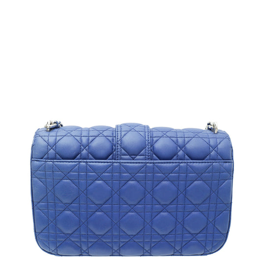 Christian Dior Sapphire Blue Miss Dior Medium Shoulder Bag