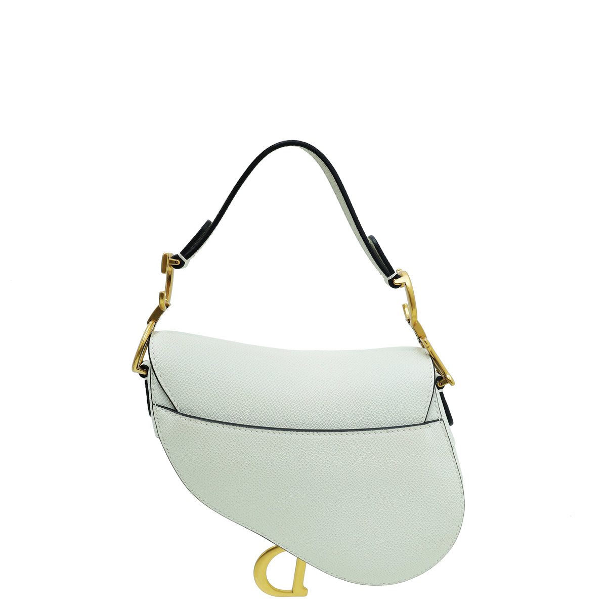 Christian Dior Bicolor Saddle Mini Bag