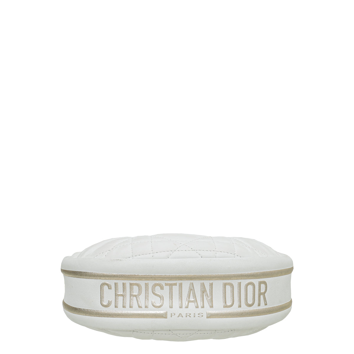 Christian Dior White Vibe Hobo Small Bag