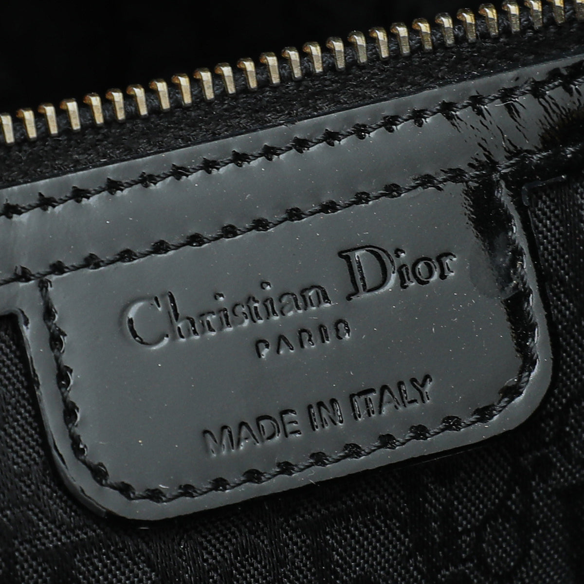 Christian Dior Black Lady Dior Large Bag