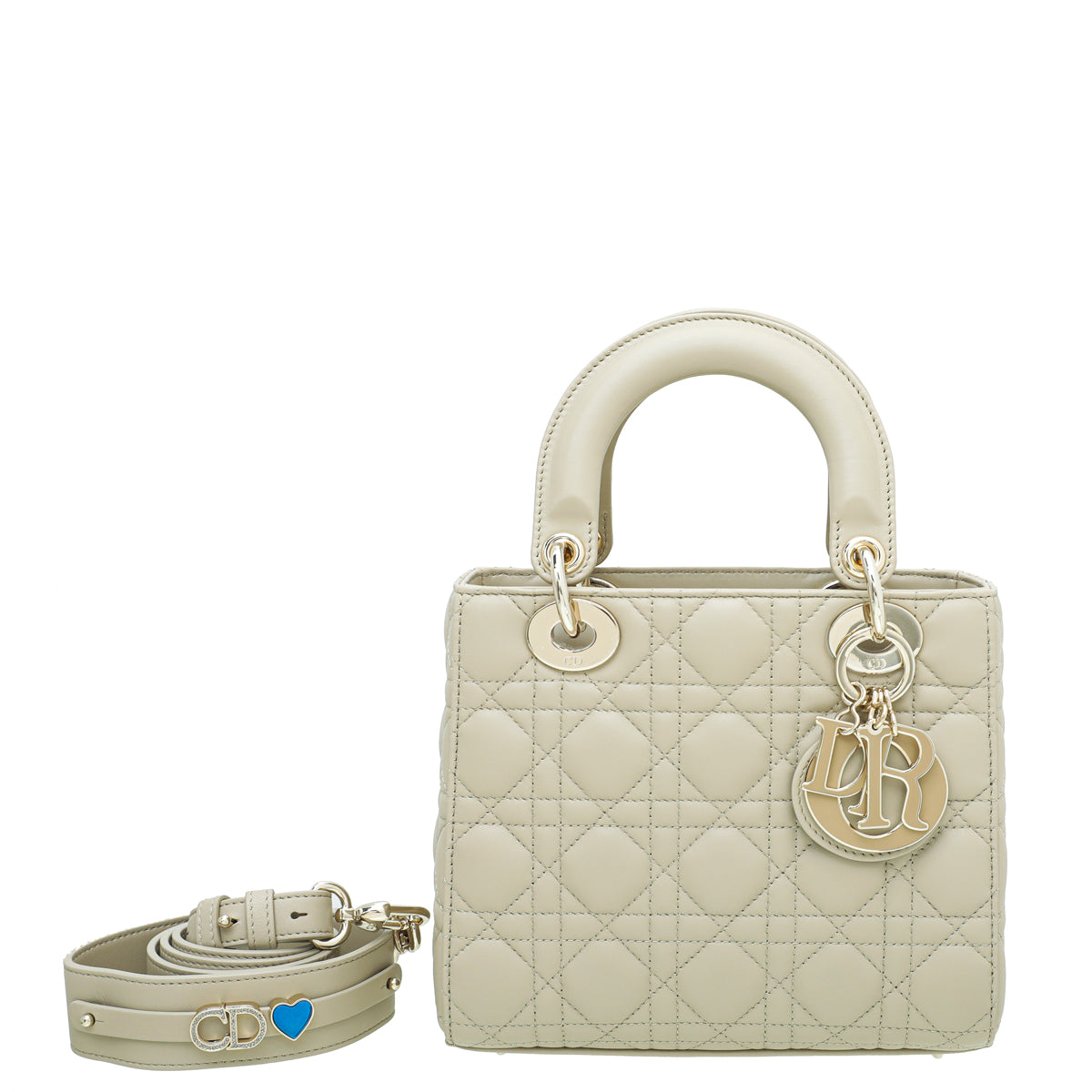 Christian Dior Beige Lady Dior Bag