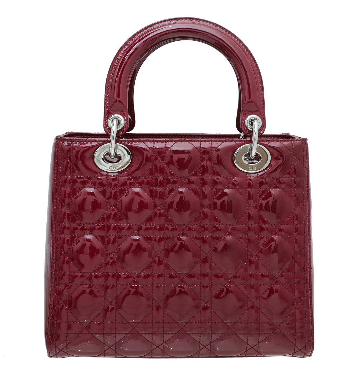 Christian Dior Cerise Lady Dior Medium Bag