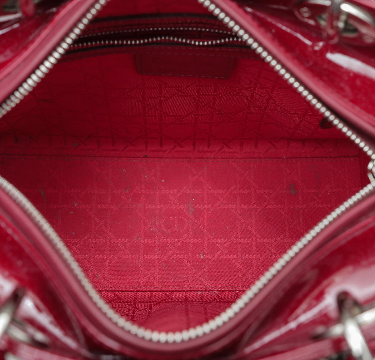 Christian Dior Cerise Lady Dior Medium Bag