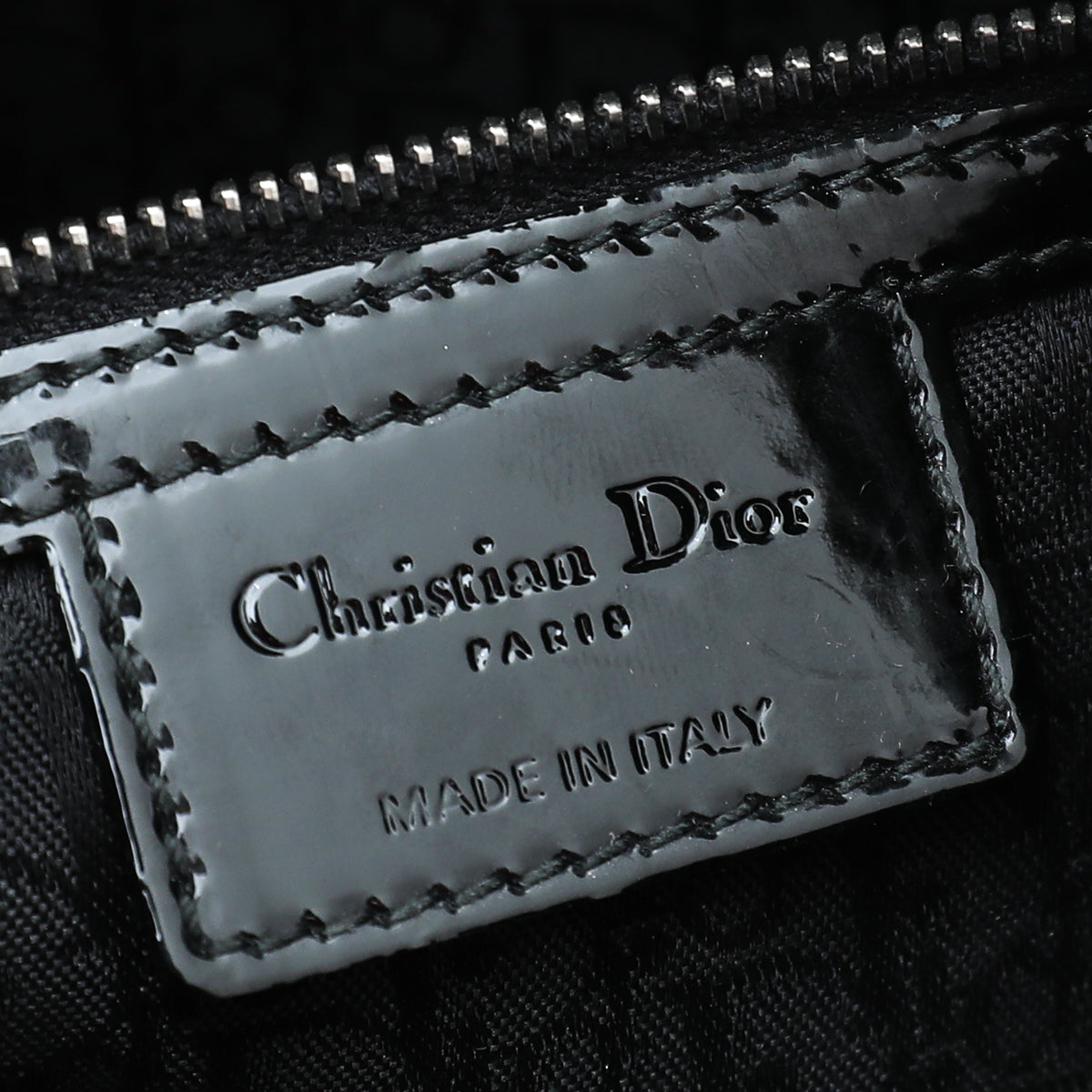 Christian Dior Black Lady Dior Large Bag