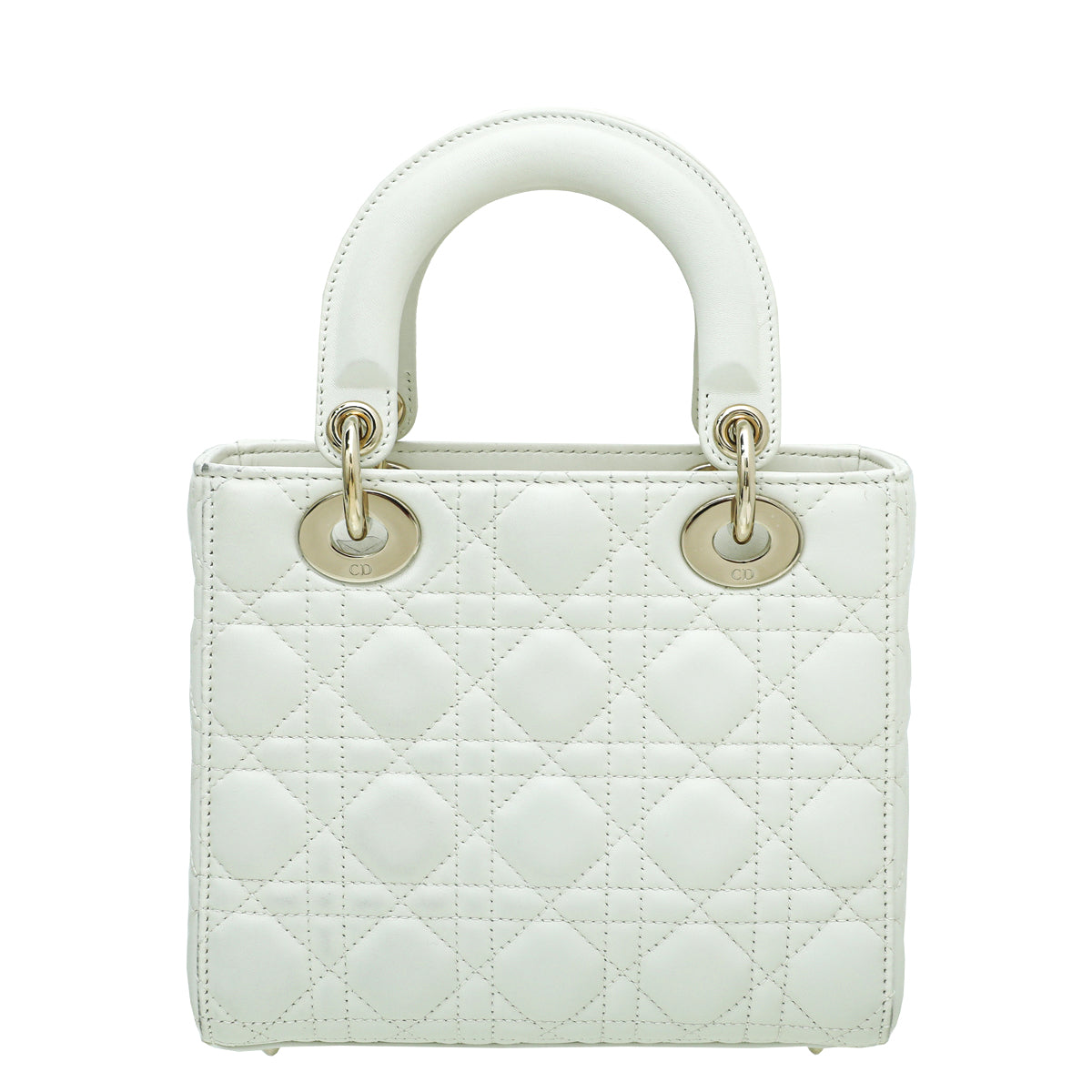 Christian Dior White Lady Dior My ABCDIOR Small Bag