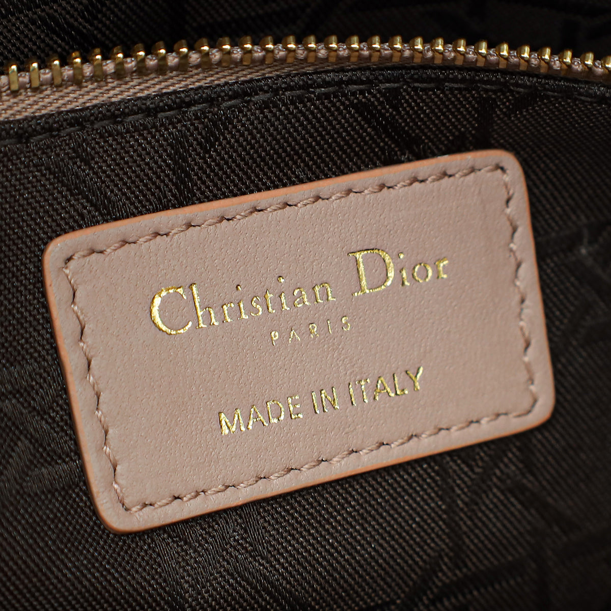 Christian Dior Rose De Vents Lady Dior My ABCDior Small Bag