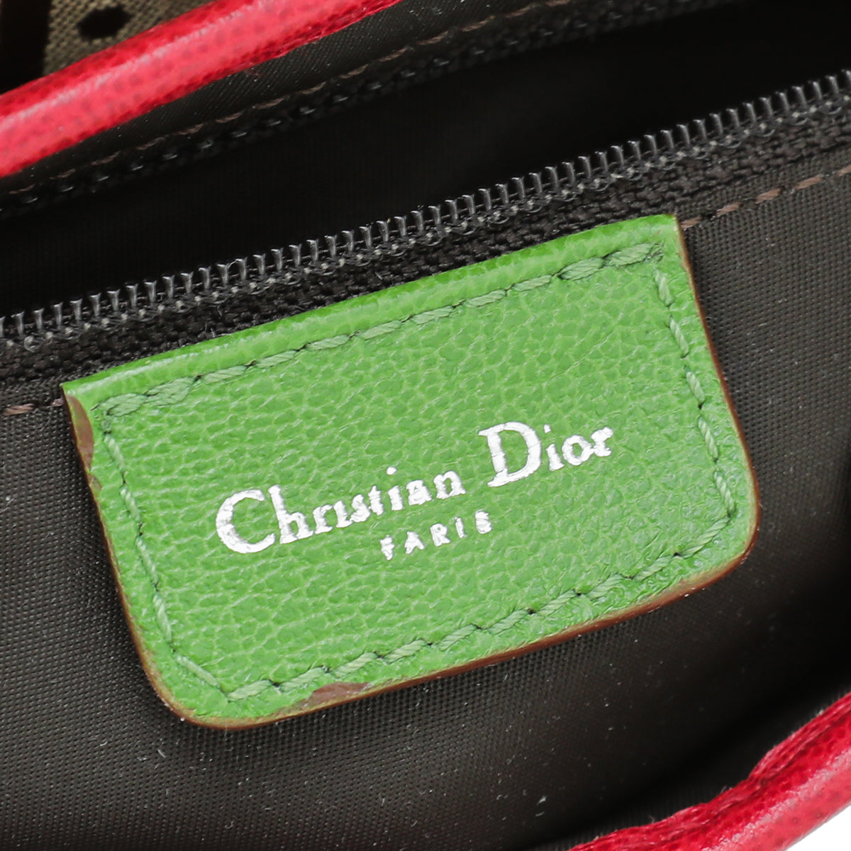 Christian Dior Multicolor Rasta Saddle Oblique Medium Bag